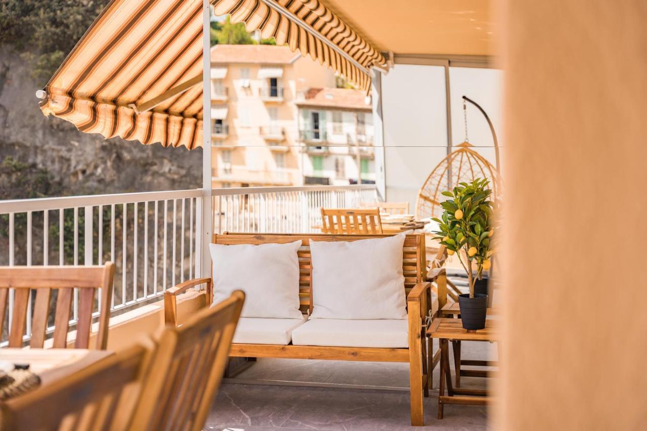 Baie De Monaco, Vue Mer, Terrasse, Parking Gratuit Appartement Beausoleil
