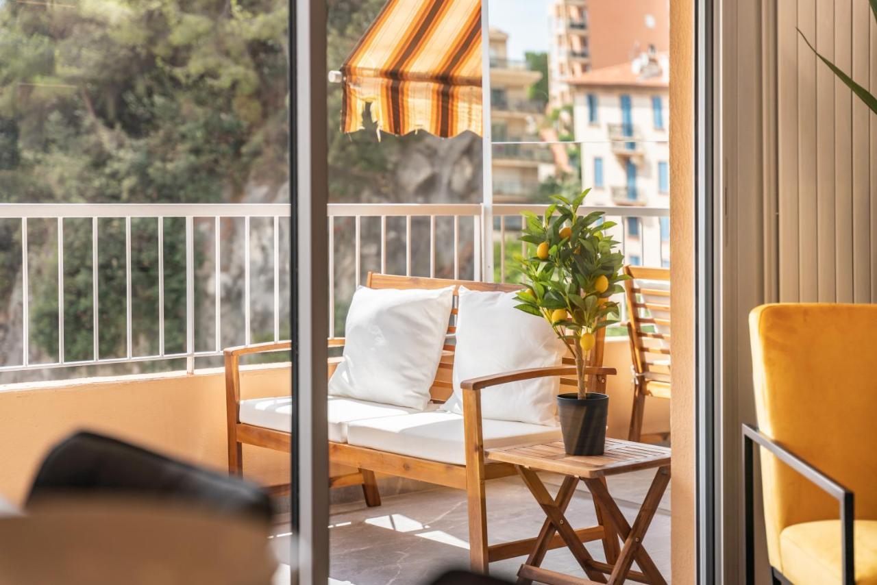 Baie De Monaco, Vue Mer, Terrasse, Parking Gratuit Appartement